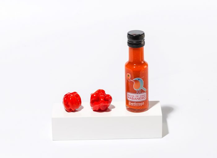 Petirroja-Salsa de chile habanero rojo