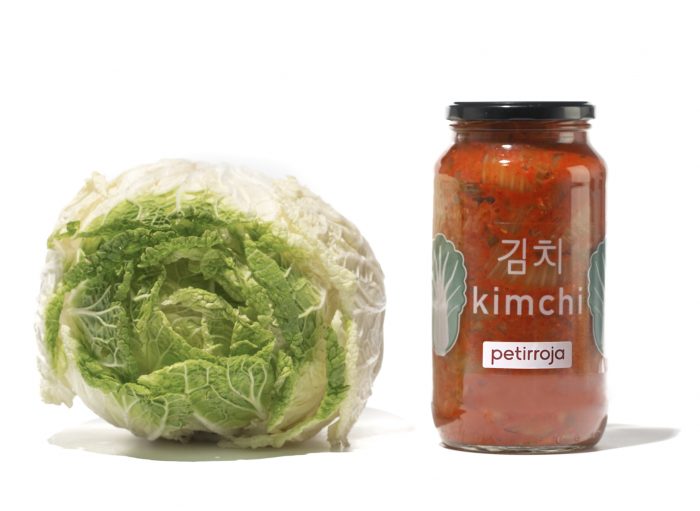 Petirroja-Kimchi baechu coreano vegano